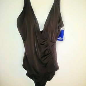 Woman's Brown Swimsuit